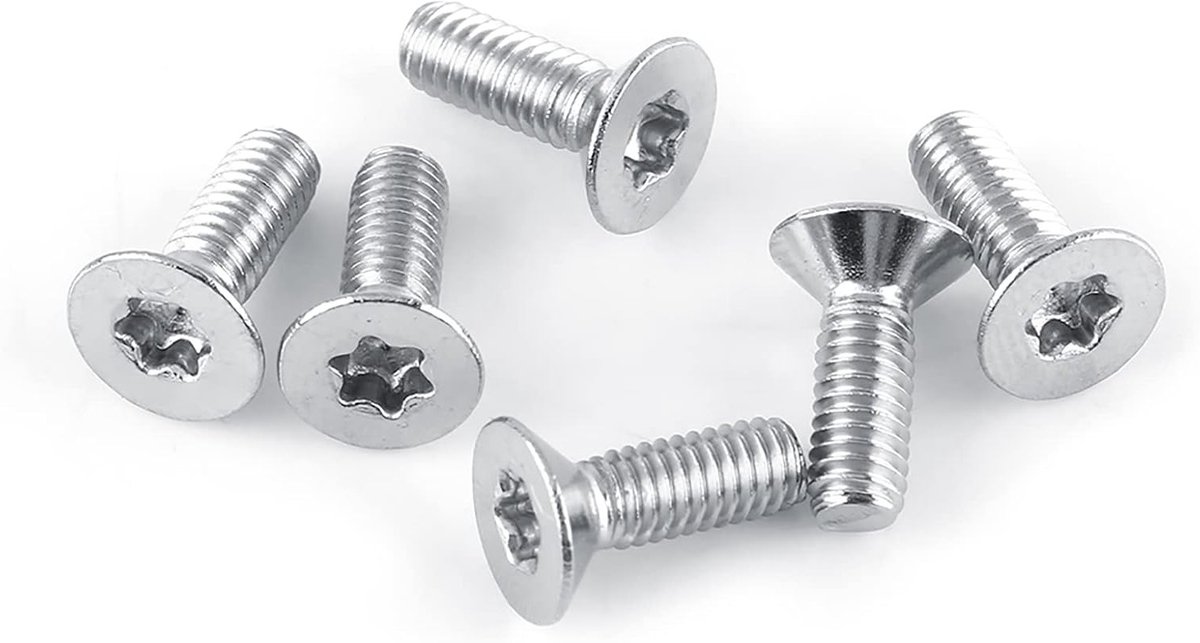 50 stuks M4 Pan Head Schroeven van RVS, Sterdrive en Verzinkte Machine Schroeven (M4×16) voor Diverse Toepassingen