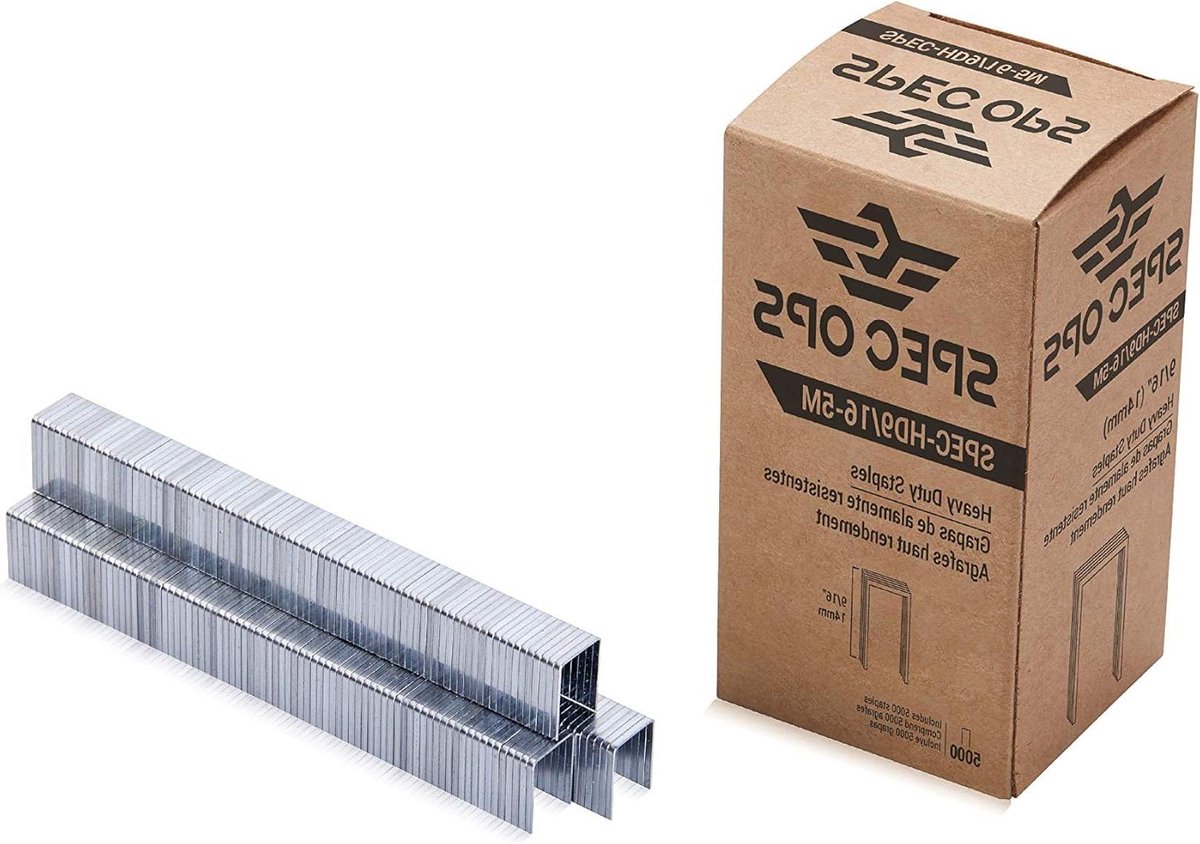 Gereedschap Nietjes - Bevestigingsmiddelen Nagels - Houtbewerking Stoffering - Fijn geslepen beitelpunten - 9/16 inch - Zilver