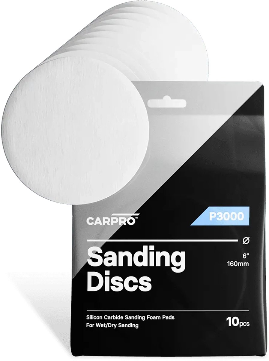 CarPro SiC P3000 Sanding Discs 80mm - 10 stuks