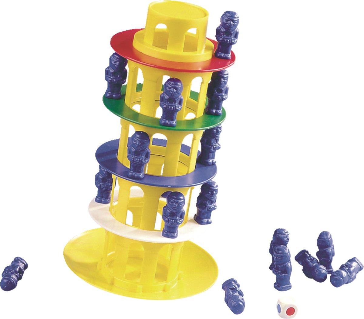 Toren van Pisa - Actiespel - Vanaf 4 jaar - 2 tot 4 spelers - Bordspel voor kinderen - Familiespel — afbeelding 8