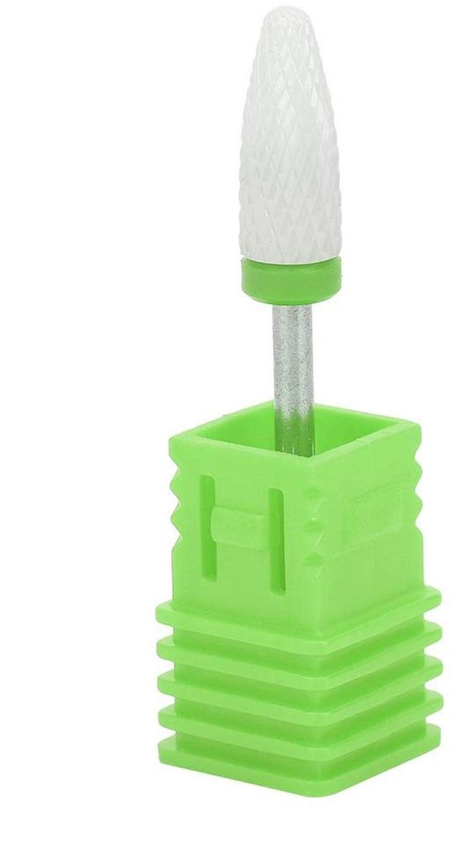 ONF3 - Nageldrill met Maïs Kopvorm - Keramische Accessoire - Perfect voor Polijsten - Voor Nagels en Vormen - Professionele Kwaliteit - Gebruiks...
