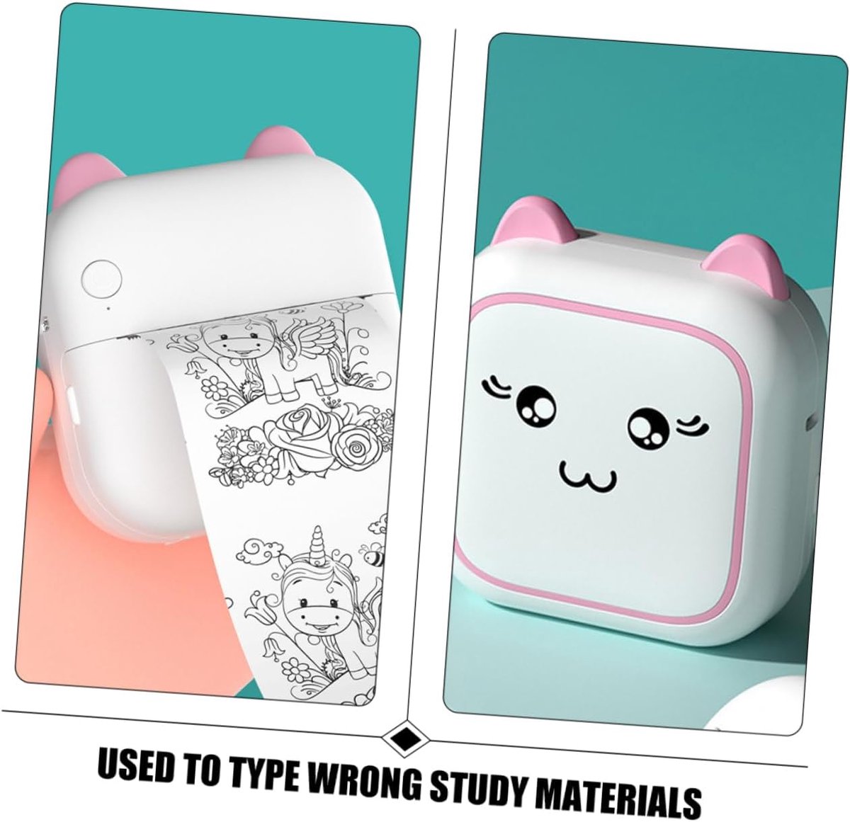 Mini thermische printer - Draagbare stickermaker thumbnail 4