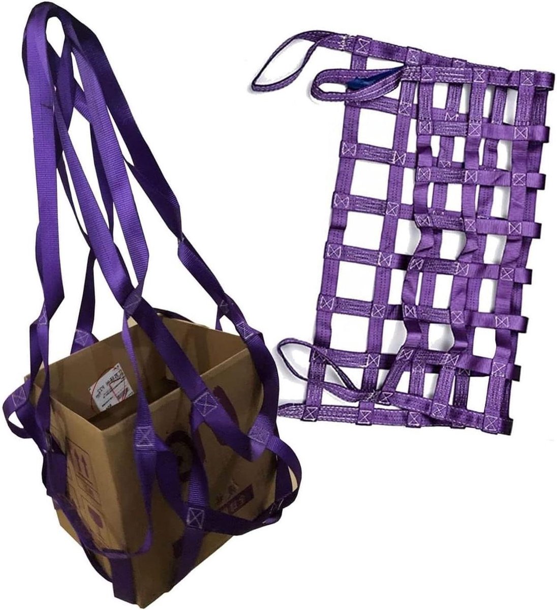 Hangend Hefnet - Hijslint Vrachtnet - Goederen Tillen - Sterk Polyester Materiaal - 1.5 x 1.5 M / 300 kg
