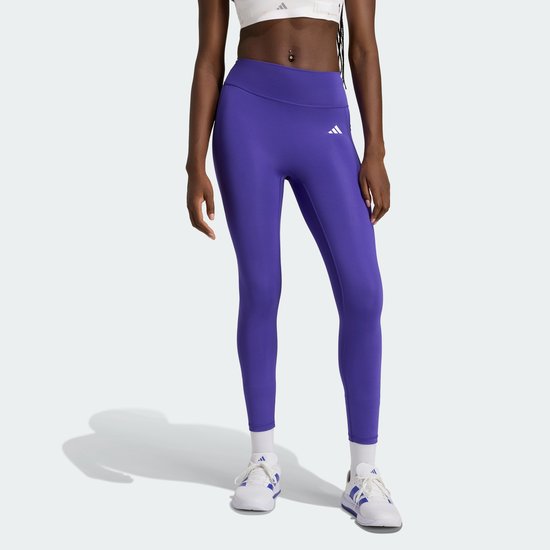 Adidas Performance Optimé Essentials No Front Rise Seam 7/8 Legging - Dames - Paars van adidas-performance — afbeelding 4