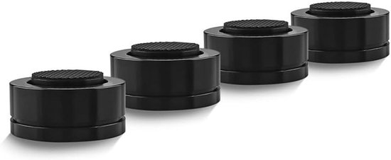 Luidspreker Isolatievoeten - Speaker Spikes Anti-Vibratie - Geluid Verbeteren - CNC-gefreesd Ontwerp - 39 x 17 mm - Zwart van Merkloos — afbeelding 3