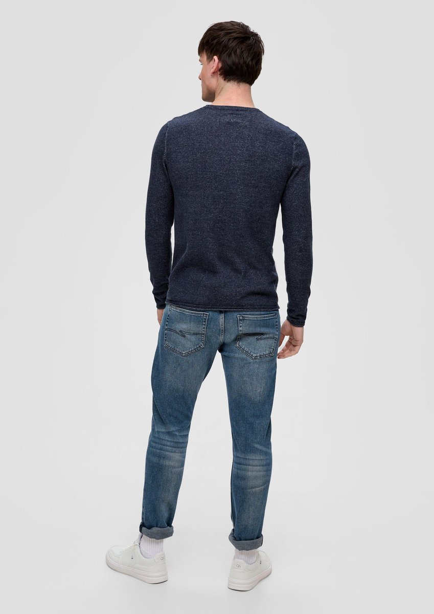 Qs Men-Pull--58W0 BLUE-Maat S — cadeau in Cadeau-ideeën - foto 3