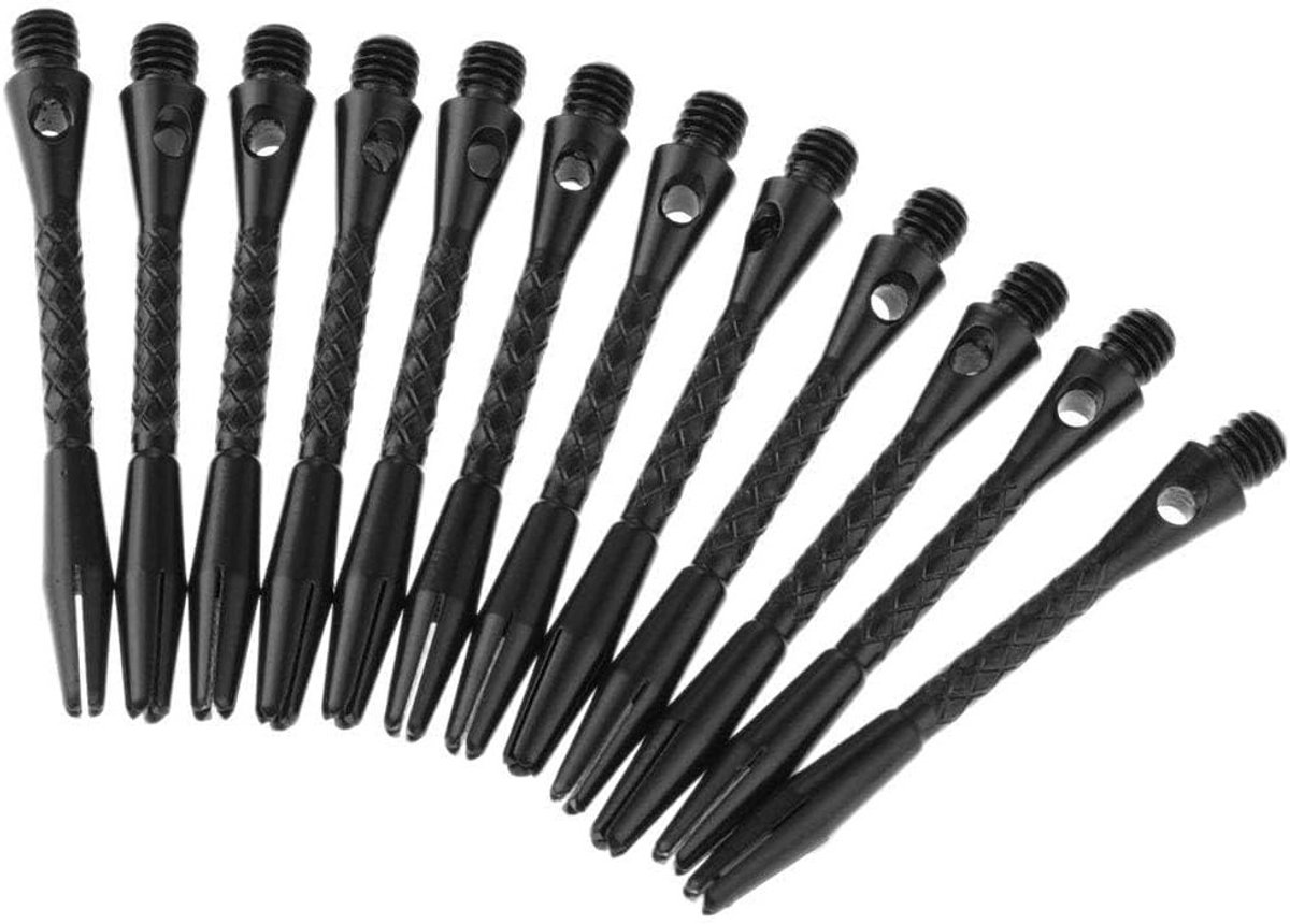 Dart Shafts in Zwart - Perfect voor Precisie en Controle bij Dartspellen, Set van 3 Stuks