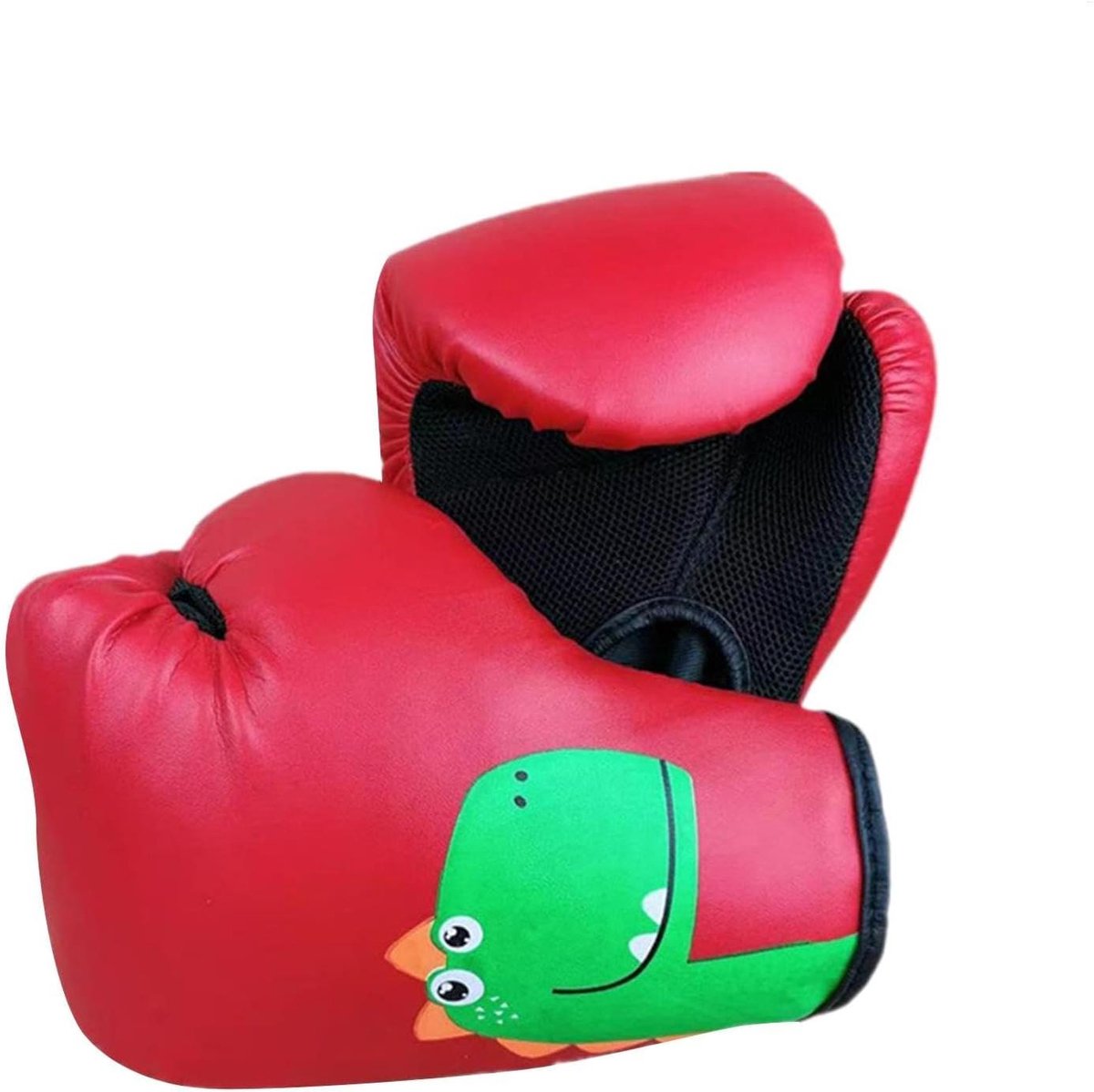 Bokshandschoenen Kinderen - Junior Bokshandschoenen - Vechtsport Training - Verbeterde Pols Bescherming - 3-8 Jaar - Rood