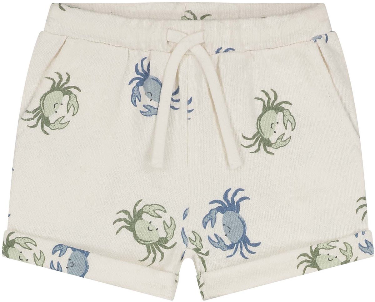 Prénatal newborn short - Jongens - Ivoor wit - Maat 56