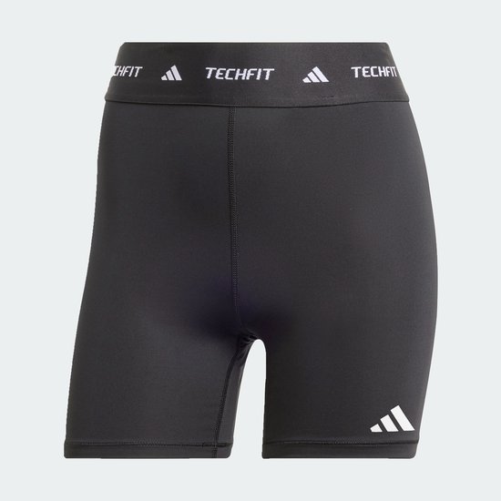 Adidas Performance Techfit Korte Legging - Dames - Zwart van adidas-performance — afbeelding 4