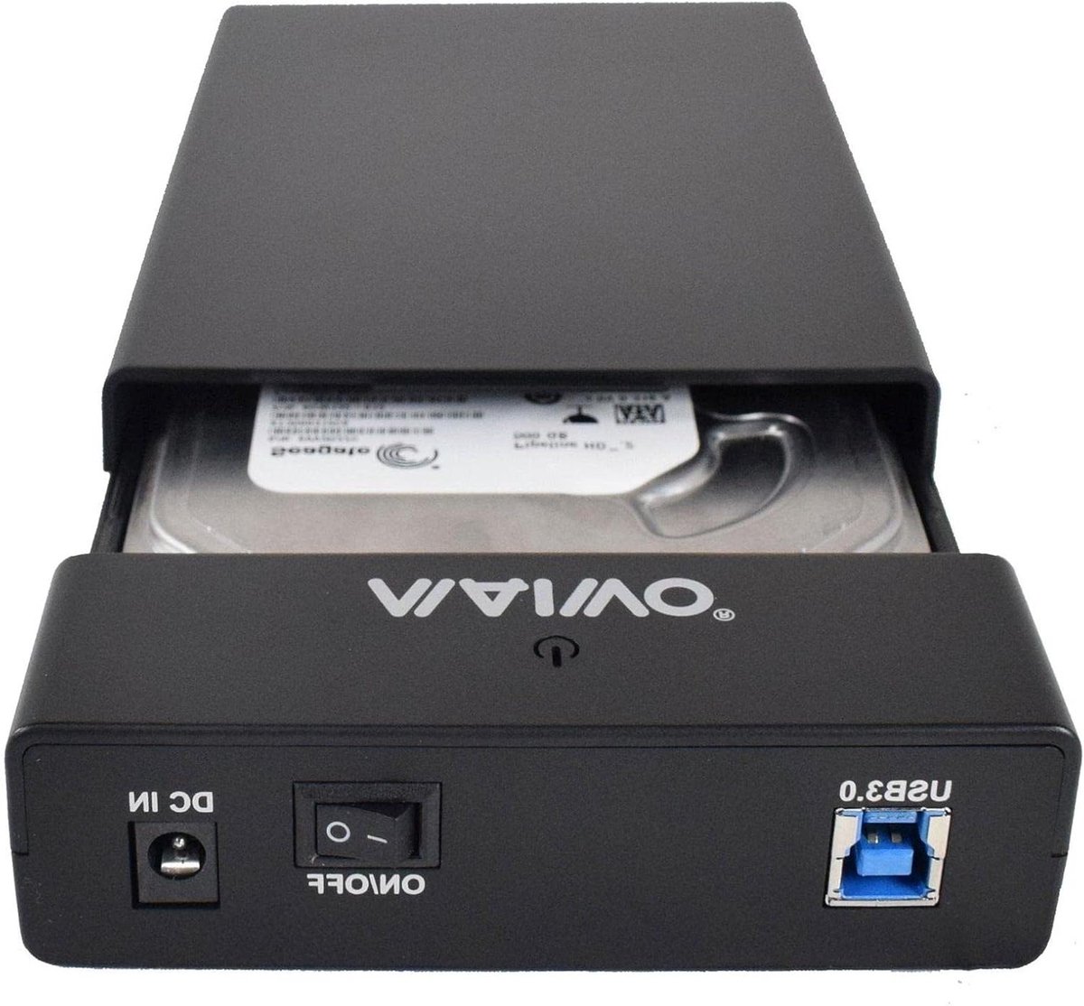 Externe Harde Schijf Behuizing - 3.5 inch HDD - Opslag Uitbreiden - USB 3.0 Snelheid - Tot 6TB - Zwart
