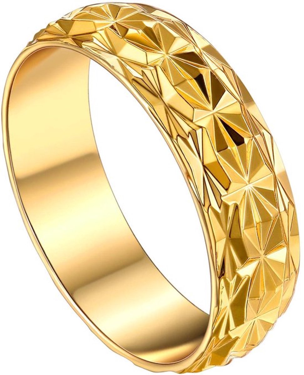 Jewelry Gold Rings for Women, 6mm Wide Coco Crush Wide Band Stacking Rings, Size J½ - T½, T½