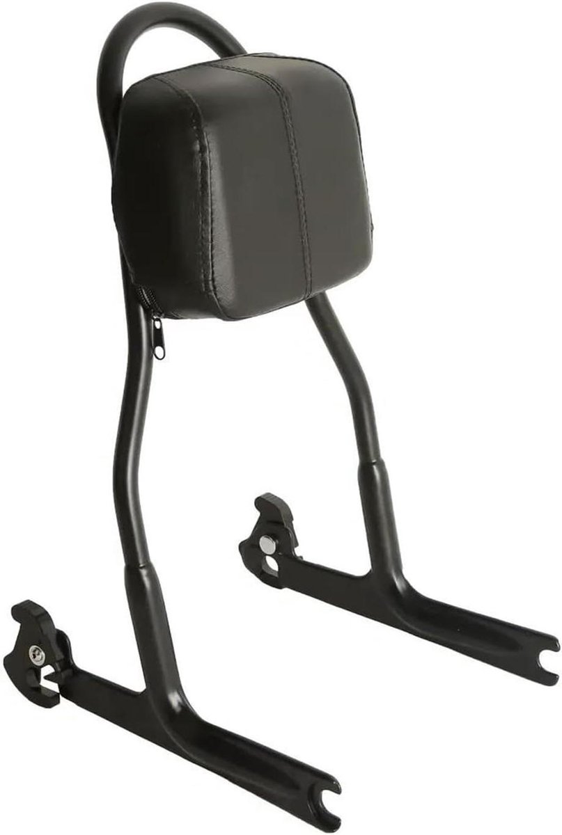 Passagierskussen Motor - Achterbank Rugleuning - Comfortabel Rijden - Afneembaar Ontwerp - 2.5 kg - Zwart