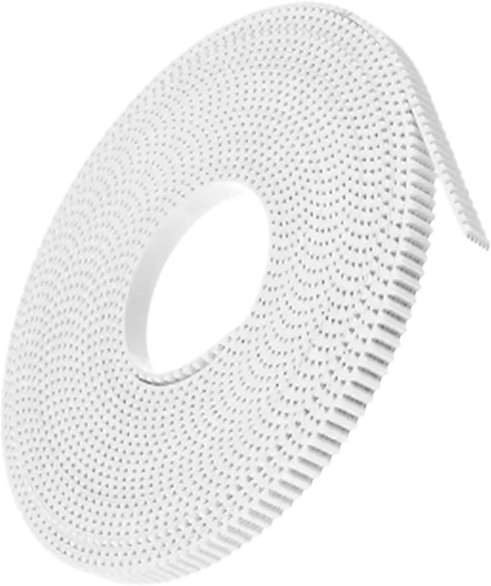 Tandriem - Transportband riem - Machine aandrijving - Open staalkabel - 10 meter - Zwart