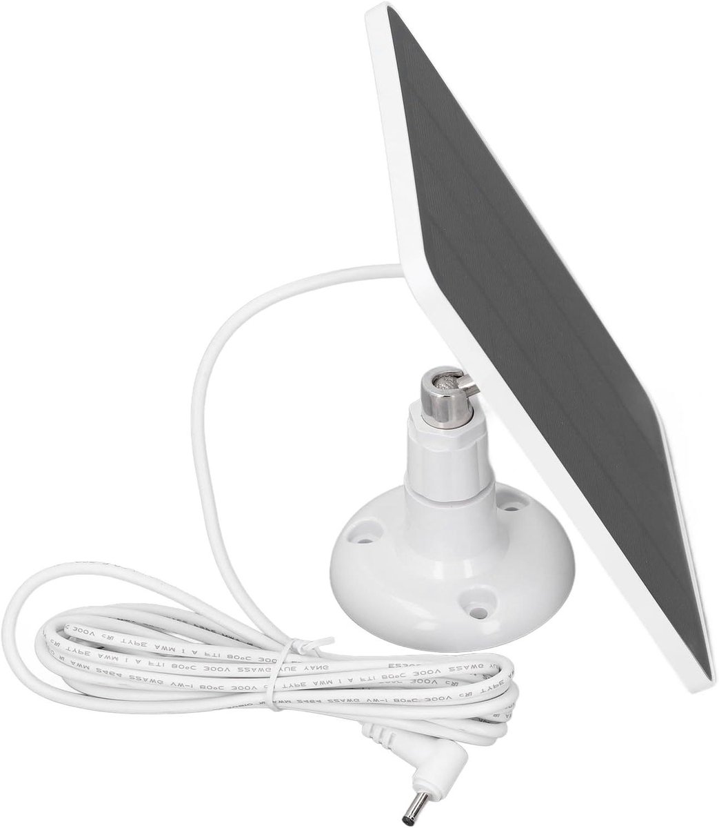 Zonnepaneel Oplader - Energie Oplader - Buiten opladen - Weerbestendig IP65 - 10 Watt - Zwart