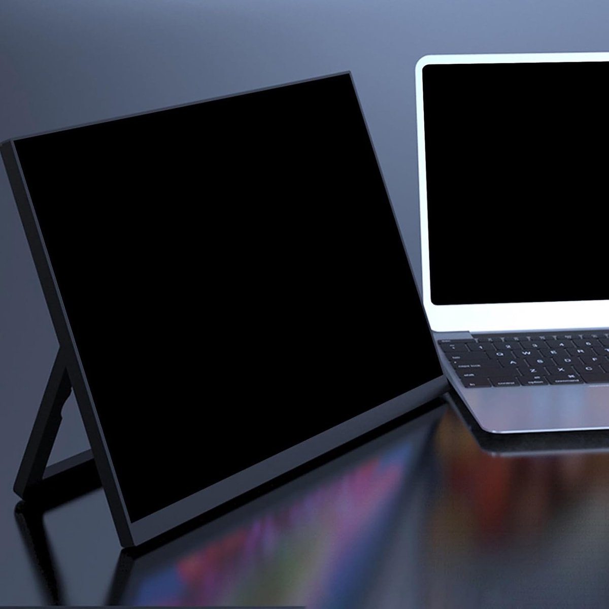 Draagbare Monitor - Extra Scherm - Werk en Entertainment - Oogzorg Technologie - 14 inch - Zwart
