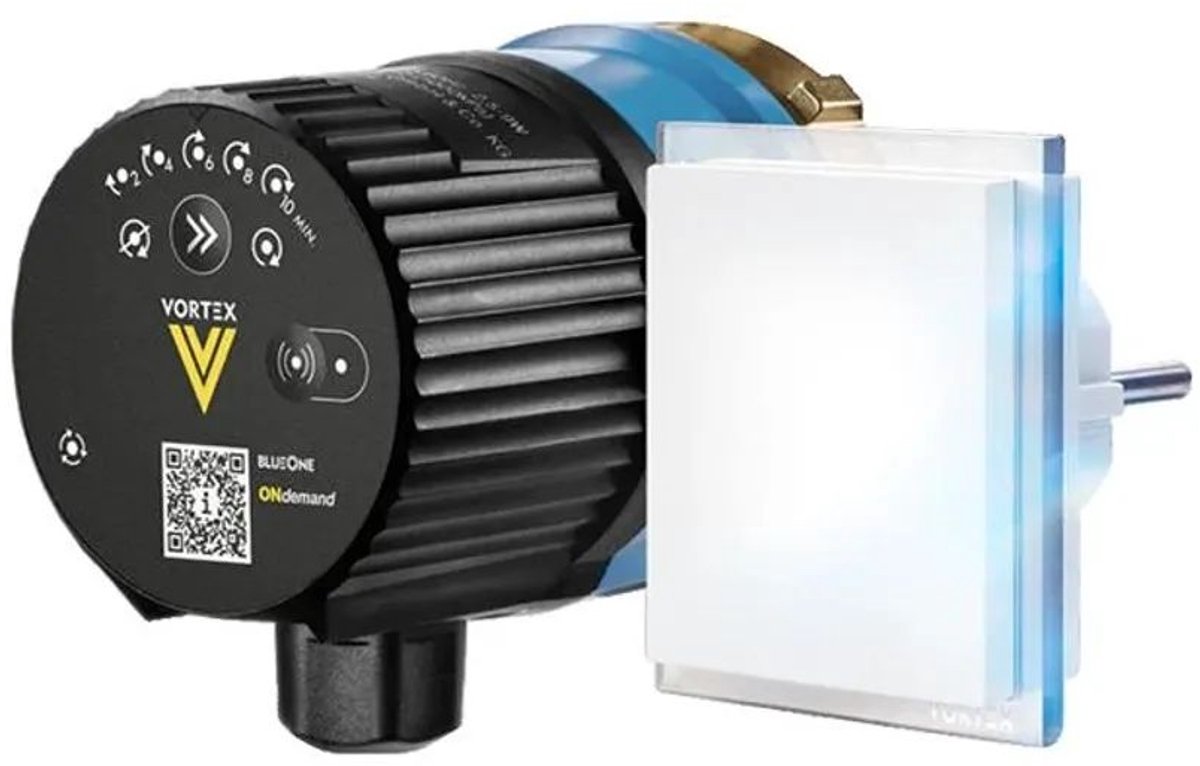 Vortex Universele-motor met ONdemand-module BWO 155 MA, met een funkschakelaar voor Schuko-stopcontact, 433-101-020