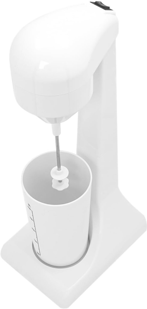 Elektrische Shaker - Drink Mixer - Snelle Drankjes Maken - Krachtige Koperen Motor - 500 ml - Wit