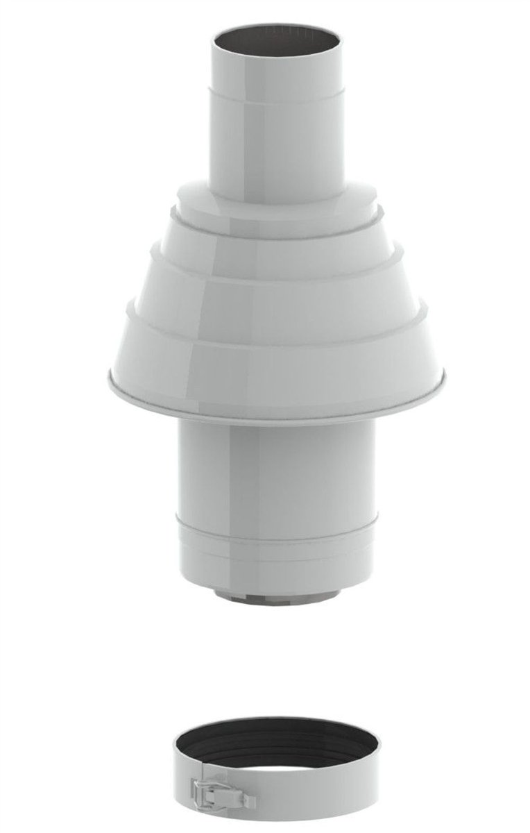 Remeha Luchttoevoer-rookgasafvoer, DN 80/125, M87868W