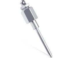 TOYMIS Grease Needle Gun, 0.3cm Grease Needle, with Hardened Steel Head with Threaded Narrow Needle Lubricant Adapter for Lubricating Coil and Hydraulic Fittings