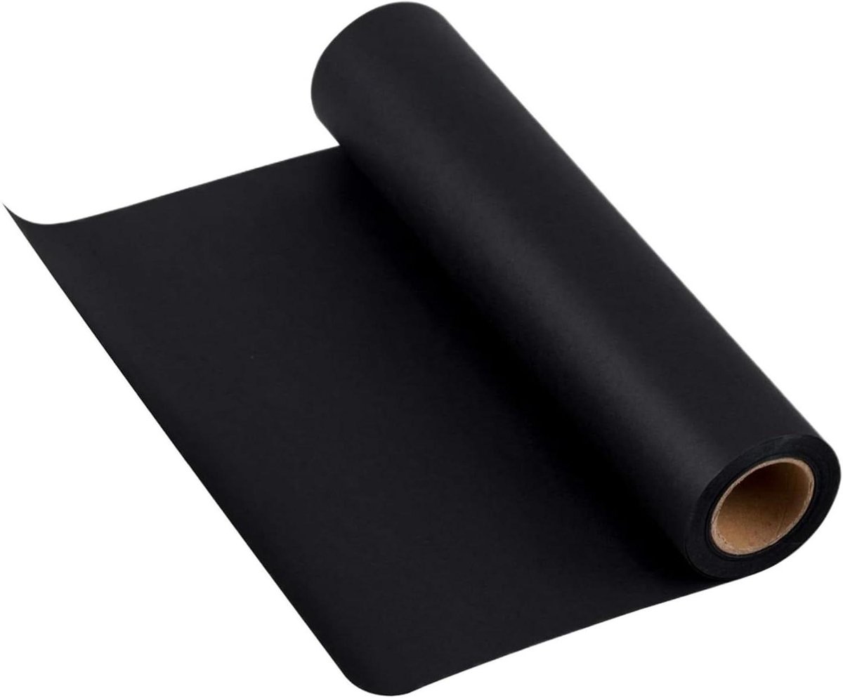 Inpakpapier Rol - Verhuispapier Ambacht - Cadeaus Versieren - Glad Oppervlak - 50 cm x 10 m - Zwart