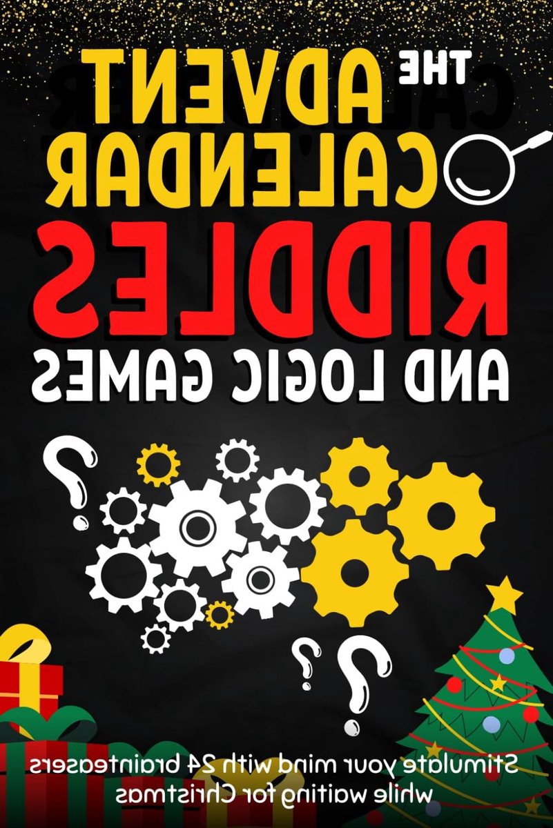 Kalender met Spelletjes - Puzzelboek - Wachten op Kerst - 24 Dagen Uitdagingen - 15 x 23 cm - Multicolor