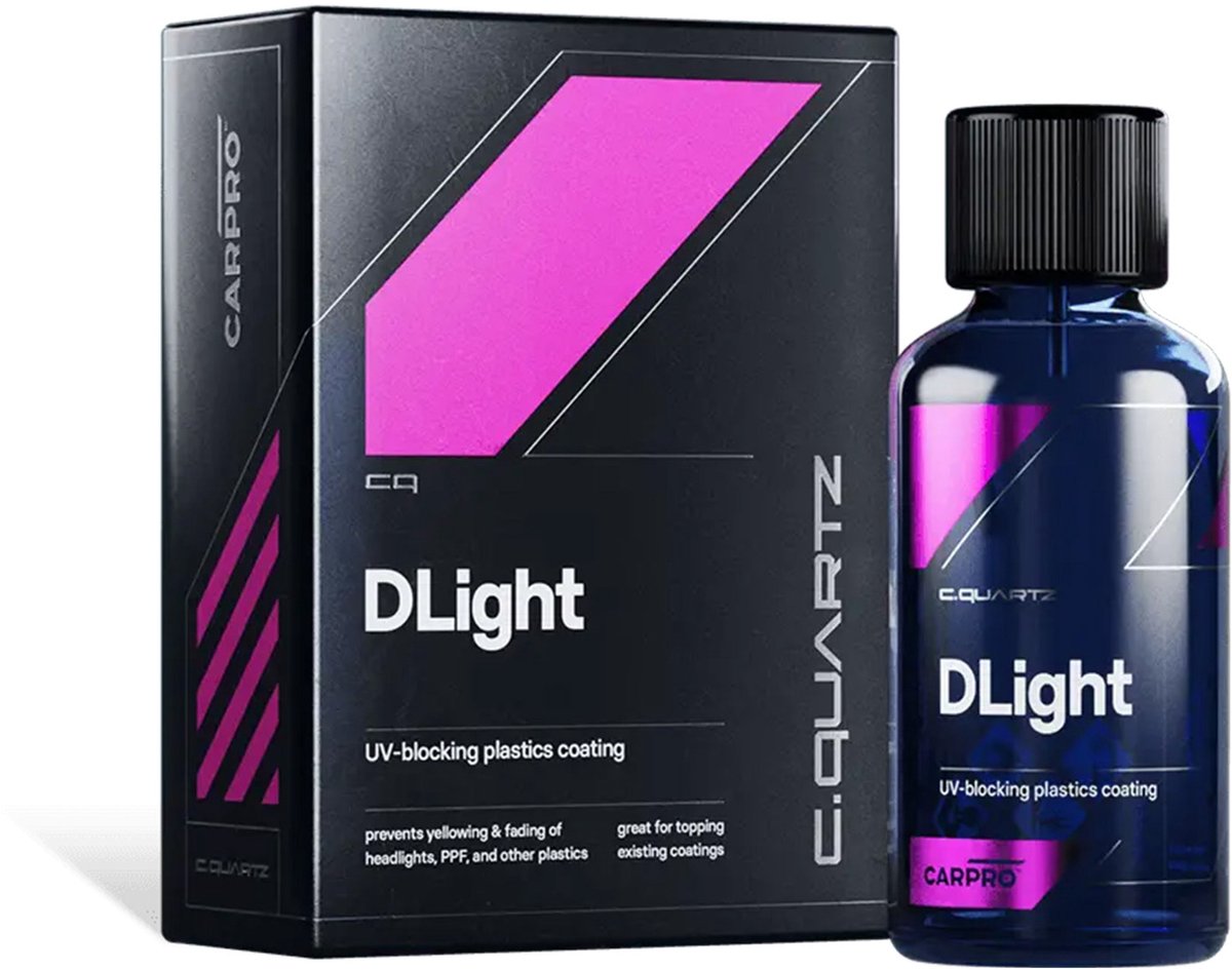 CarPro CQuartz DLight Anti-UV Keramische Kunststof Coating 50ml