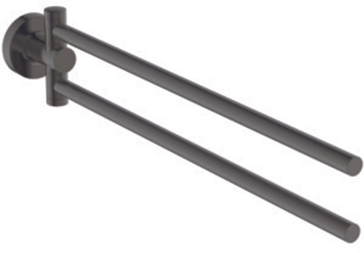 Ideal Standard IOM - Handdoekhouder, draaibaar, lengte 37 cm, Magnetic Grey A9131A5
