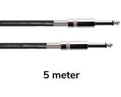 Cordial EL 5 PP Elements Instrumentkabel Mono Jack Recht Zwart 5 meter