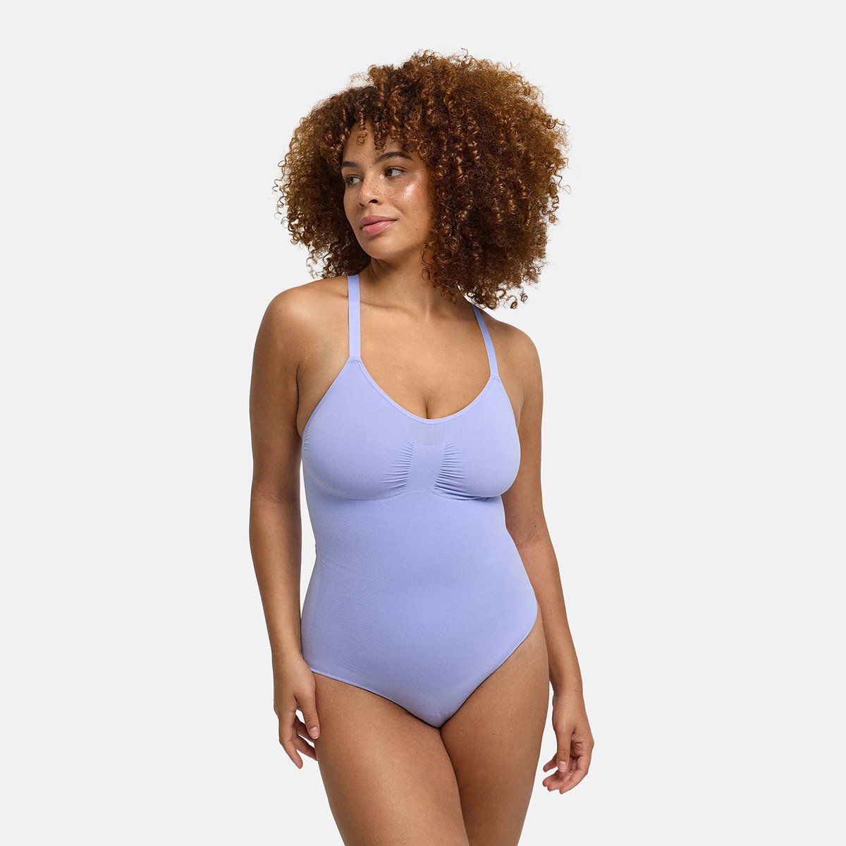 cfab by creamy fabrics Creamy Fabrics - Bodysuit Sculpting Shapewear Met Slip - Ademend - Anti-Zweet - Ultra Zacht - Comfortabel - Sculptend - Ideaal Voor Een Slanke