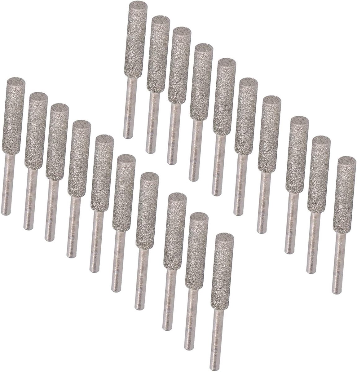 Kettingzaagslijper Bits - Slijpkoppen Vijlen - Kettingonderhoud - Amril Materiaal - 5.5 mm - Zilver
