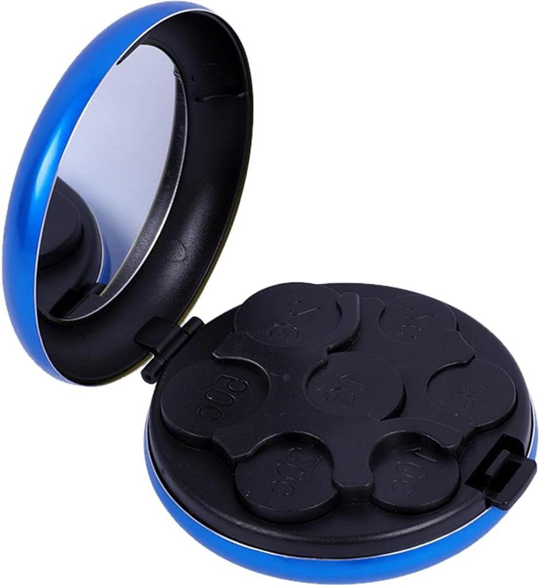 Munt Opbergdoos - Spaargeld Houder - Geld Besparen - Compact Ontwerp - 8.4 cm - Willekeurig