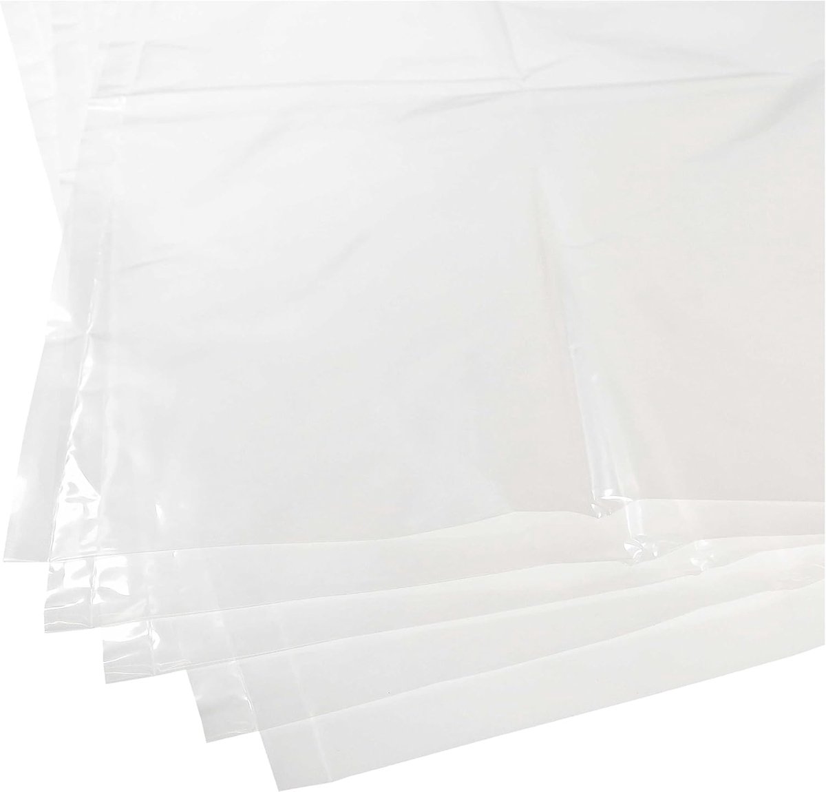 vhbw 5 x spaanopvangzak, compatibel met Festool 204083, 204294 spaanafzuigsysteem, buisontstof, polyethyleen stofzakkenset, transparant