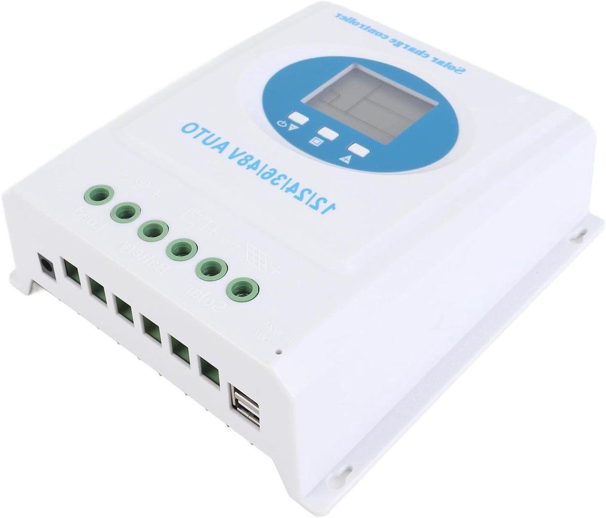 Dioche Laadregelaar Solar MPPT Solar Laadregelaar 12V 24V 36V 48V Intelligente RV Regulator voor Boot Jacht 100A <1200W (100A)