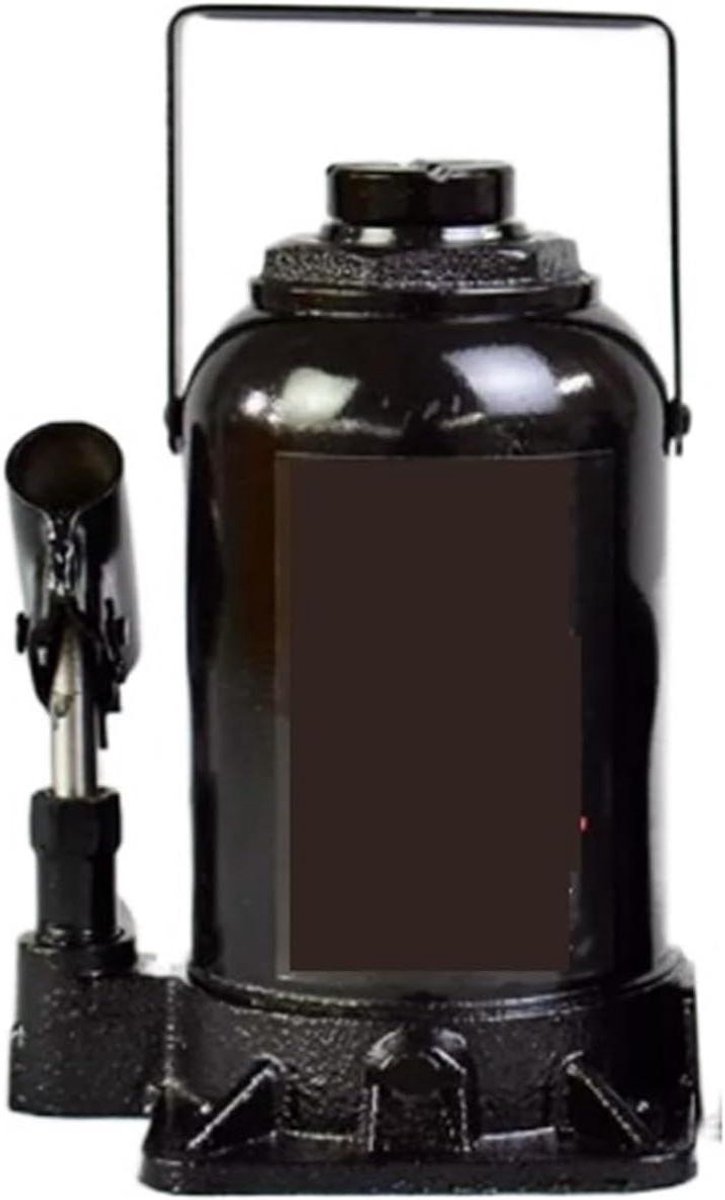 Oliedrukkrik - Hydraulische Krik - Auto Onderhoud - Robuust Gietijzer - 3 Ton Capaciteit - Zwart