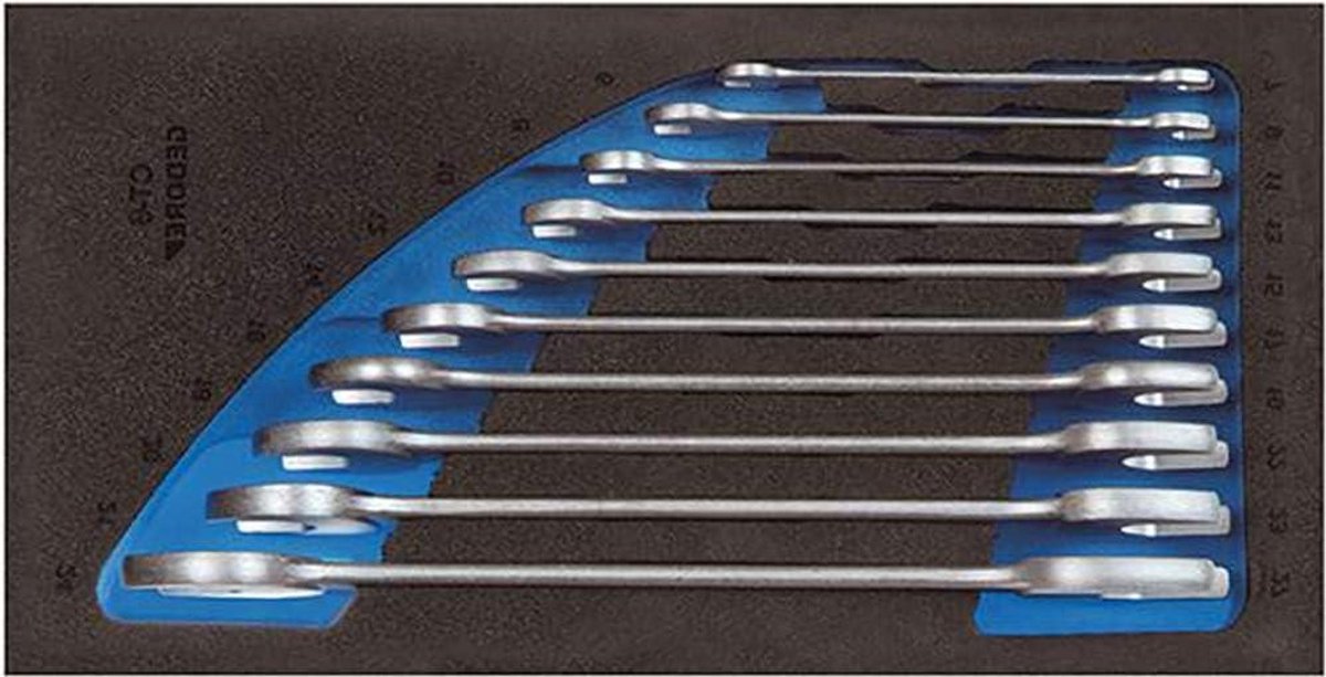 Dubbele Steeksleutelset - Gereedschapset - Precisiewerk - Check-tool module - 1500 CT1-6 - Zilver