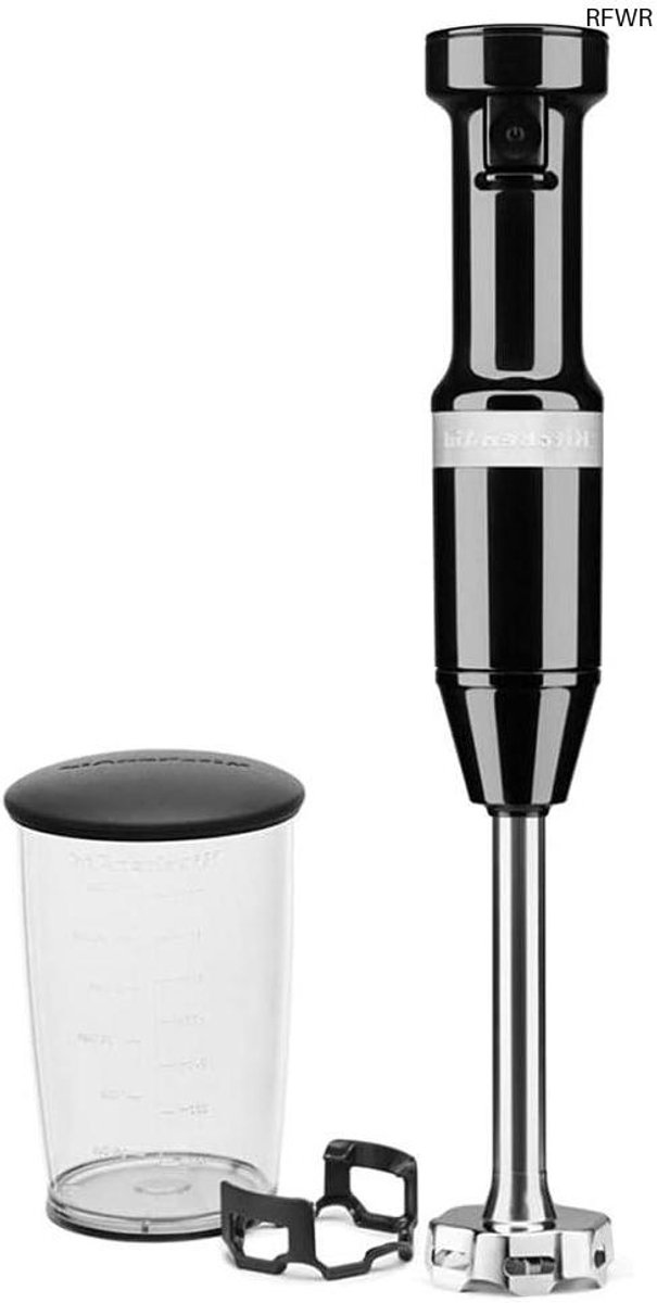 Handmixer - Staafmixer - Keuken Assistent - Krachtige DC-motor - 700 ml Kom - Onyx Zwart