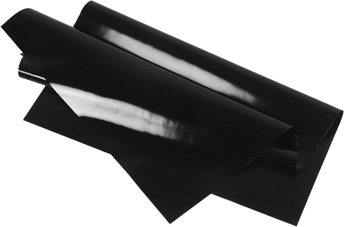 Kookplaat Beschermmat - Fornuis Mat - Koken Beschermen - Hittebestendig Antislip - 76x53cm - Zwart