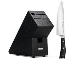 Wusthof - Classic Ikon Koksmes 20cm + Gratis zwart messenblok