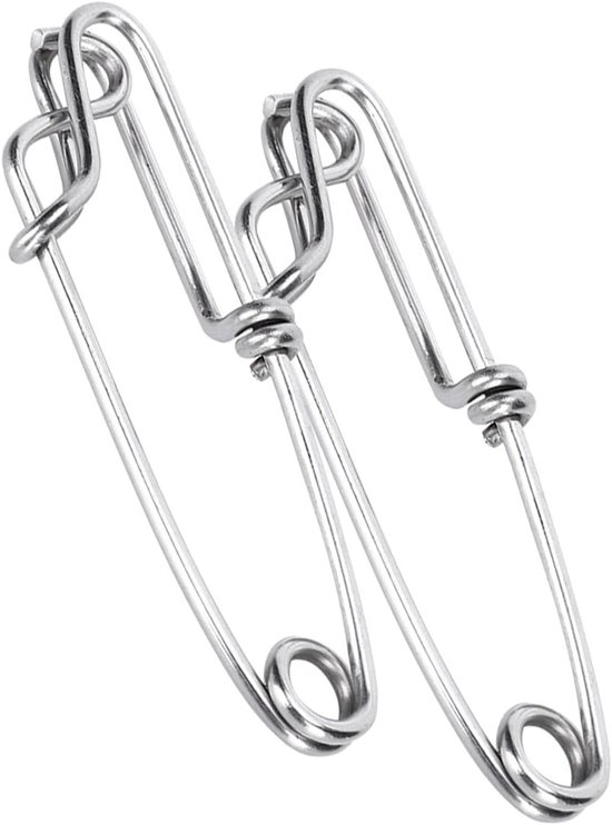 Visclip voor Tonijn en Krab - RVS Snap Clip voor Lange Lijnen en Swivel - Duurzaam en Betrouwbaar Hengelmateriaal — afbeelding 2