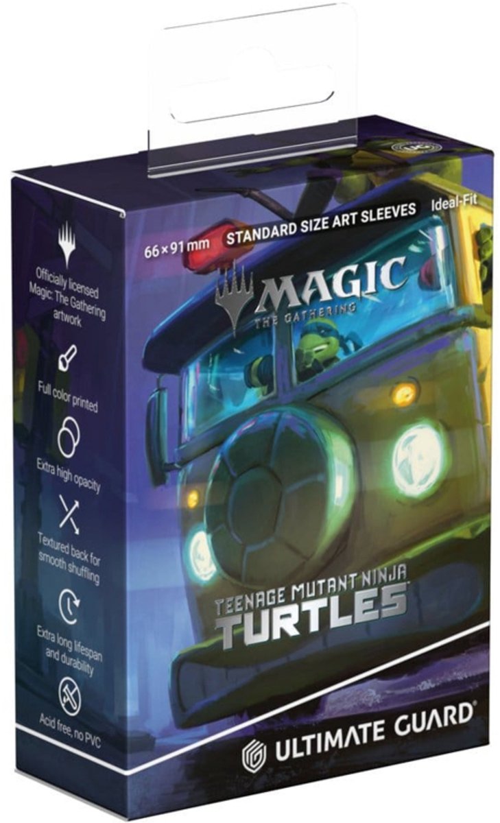 Ultimate Guard Art Sleeves Magic: The Gathering | Teenage Mutant Ninja Turtles - Turtle Van