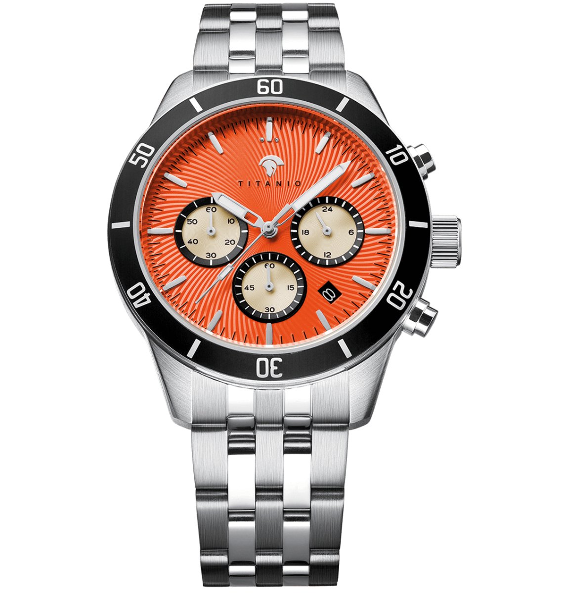 Titanio - Heren Horloge Agrippa - Zilver