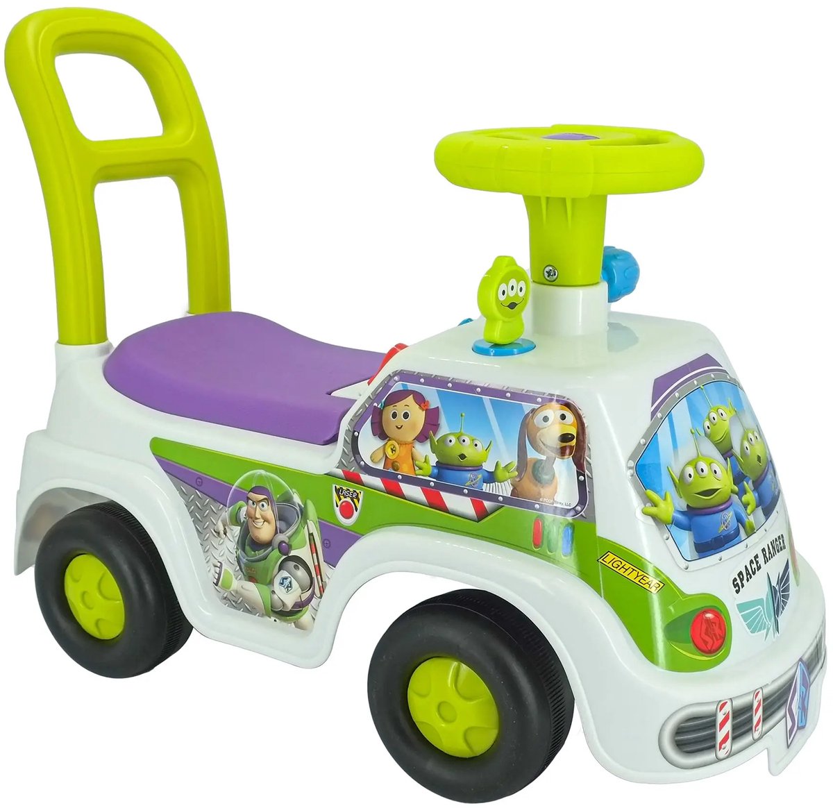 KIDDIELAND Toy Story Space Avontuur Loopauto met licht en geluid