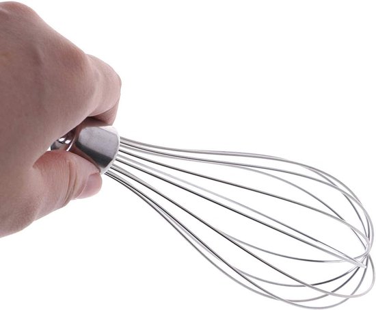 Stainless Steel Baking Whisk Attachments Corrosion Resistant Design Universal Food Processors Fit Easy Maintenance Stainless Steel Whisk for Mixer van Merkloos — afbeelding 3