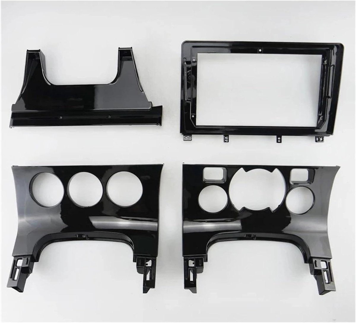 Auto Dashboard Frame - Radio Paneel - Auto Interieur - Nauwkeurige Pasvorm - 9 Inch - Zwart