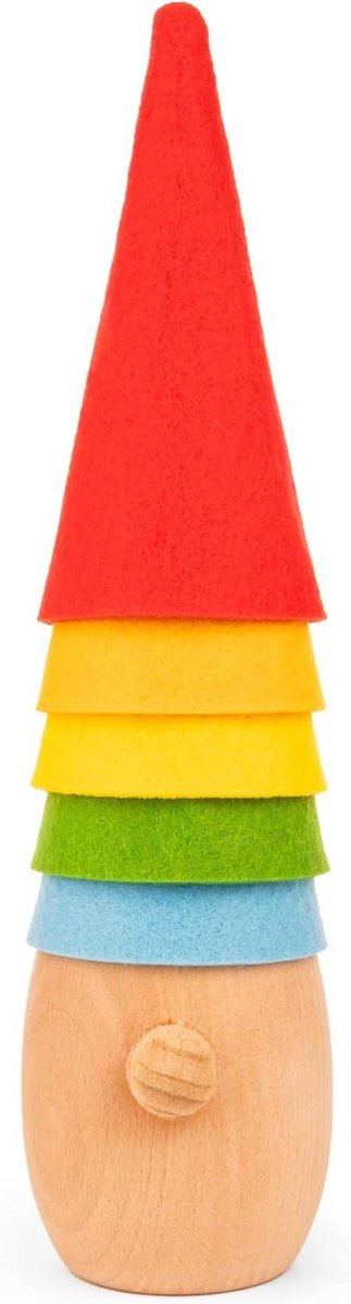 Zoekspel voor Familie - Buitenspel - Buiten Spelen - Houten Hoeden - 12.1 cm - Meerkleurig