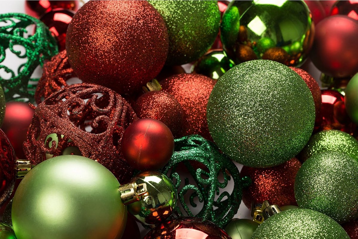 Kerstballen Set - Hangende Ornamenten - Kerstboom Versieren - Onbreekbaar Materiaal - 100 Stuks - Blauw & Paars – foto 7