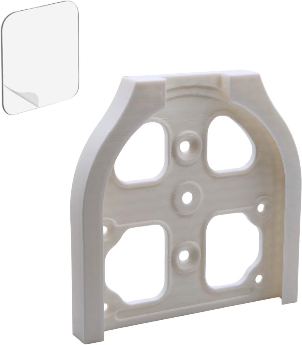 Projectorhouder - Beugel Ophanging - Thuisbioscoop Inrichten - Boorvrije Wandmontage - 10 cm - Wit
