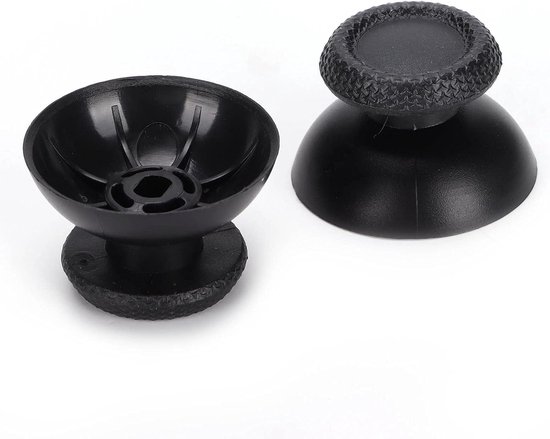 Joystick Keycaps - Duimstick Covers - Controller Reparatie - Eenvoudige Installatie - 2 stuks - Zwart — afbeelding 3