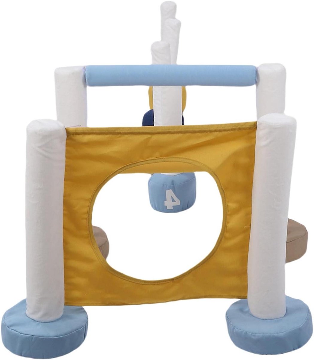 Hondentrainingsset - Behendigheidscursus Puppy - Hondentraining Buiten - 3-in-1 Kit - 60 x 40 x 25 cm - Blauw